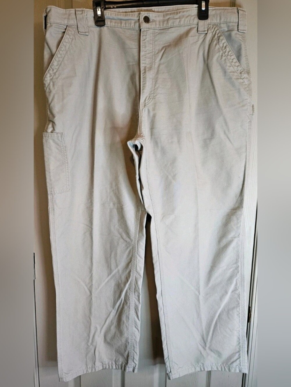 Carhartt Men's Cotton Dungaree Fit Pants in B151 Tan 42 X 30